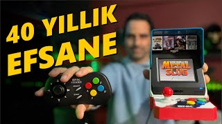 40 YILLIK EFSANELERİ OYNUYORUM! | NEOGEO mini İNCELEME