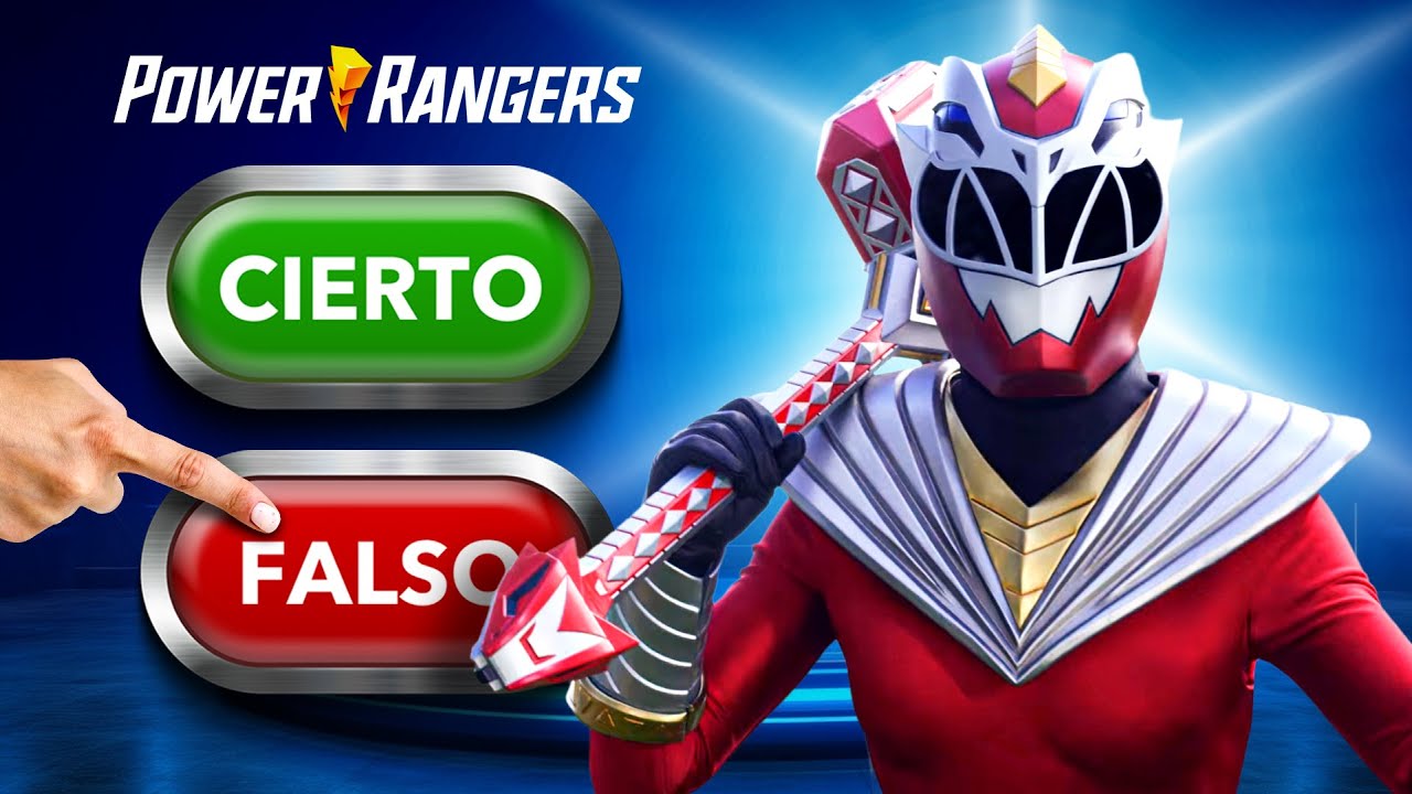 Power Rangers Solo un Ranger experto puede acertar el 100% (Cierto o ...