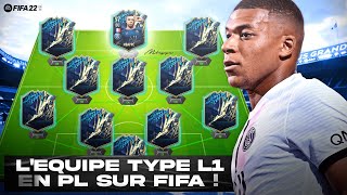 On teste l'équipe type de L1 en PL sur FIFA 22 ! (et la TOTS)