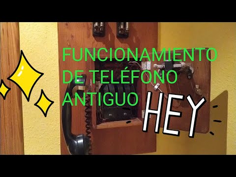 Video: ¿Cómo funcionan los teléfonos con manivela?