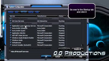 Windows 7/Vista/XP Tip: Edit Startup Programs