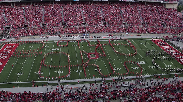 The Ohio State Marching Band Sept. 12 halftime show: Ohio Thru History