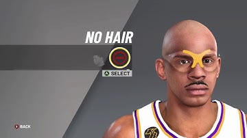 Kareem Abdul Jabbar Face creation NBA2k20