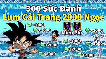 Ngọc Rồng Online - Bá đạo với nick 300 sức đánh gốc nhưng lại kiếm được cải trang 2k ngọc đơn giản