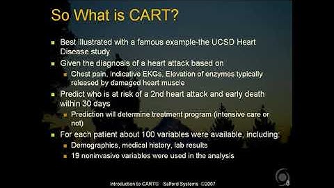 Introduction to CART