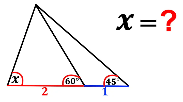 Justify your answer | Can you find the angle X? | #math #maths | #geometry