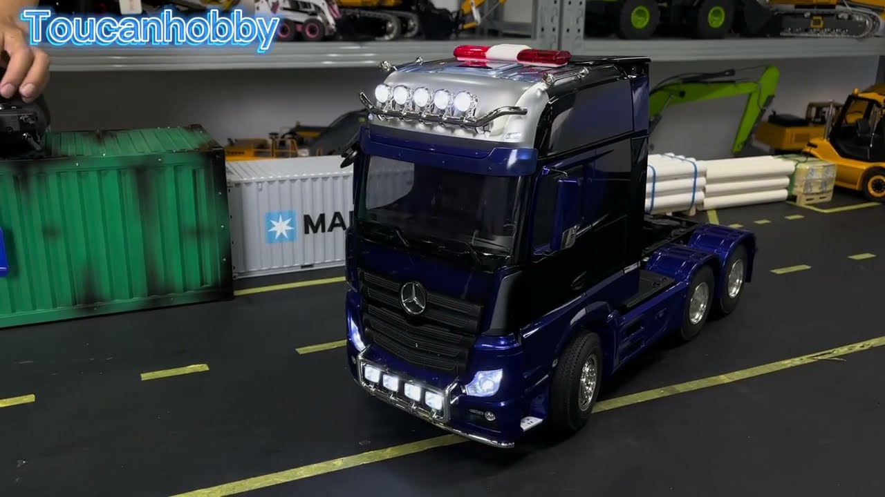 1/14 RC tractor 6x4 truck! - YouTube