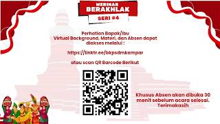 Webinar BerAKHLAK Seri 4