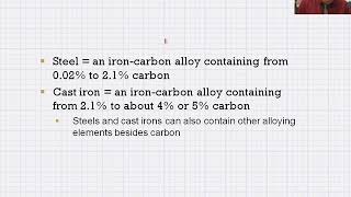 L13 Intro to Ferrous Metals