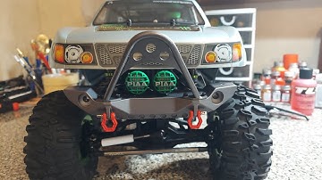 Injora Front Bumper for the Axial SCX10 Honcho