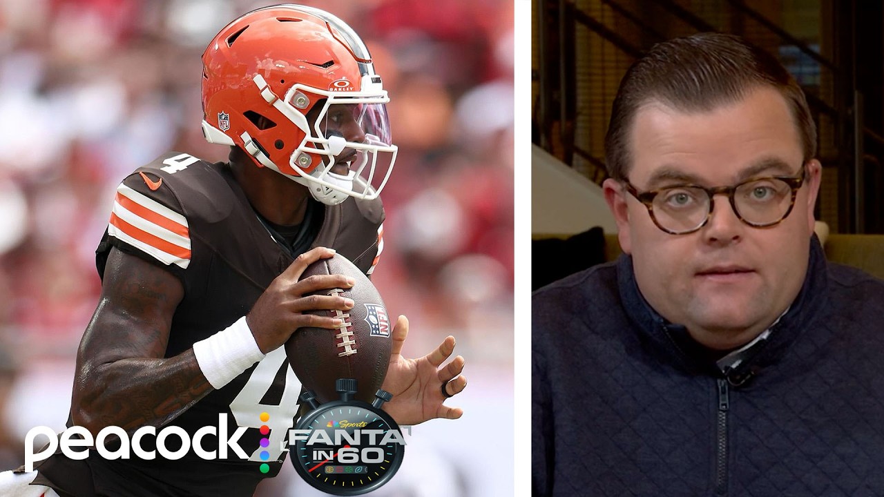 Deshaun Watson 'delivered' for Cleveland Browns in Week 2 win over Bucs | Fanta in 60 | NBC Sports