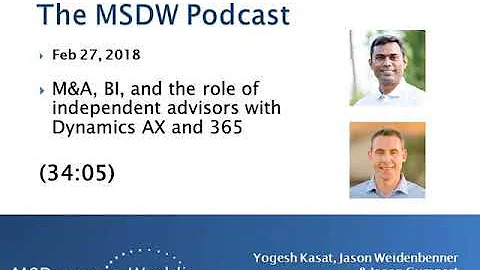 MSDW Podcast:  M&A, BI, and the role of independen...