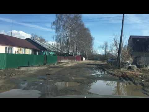 Дороги города Ряжска Рязанской области.