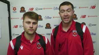 REACTION: Ollie Shenton \& Lewis Baines