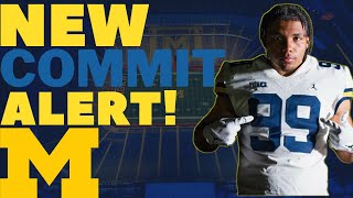 BREAKING: Michigan Lands Another HUGE Game-Changing Commitment Today 4⭐DL Jerod Smith