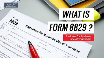 Form 8829 Expenses for Business use of your home | Form 8829 | Meru Accounting