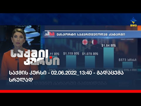 საქმის კურსი - 02.06.2022 _13:40 - გადაცემა სრულად