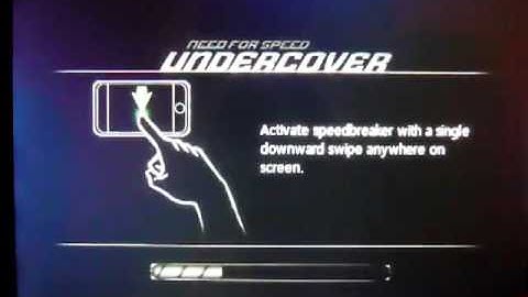 NFS Undercover - iPhone bug / cheat