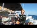 Snorkeling in crystall clear water at Cala d´Or, Mallorca