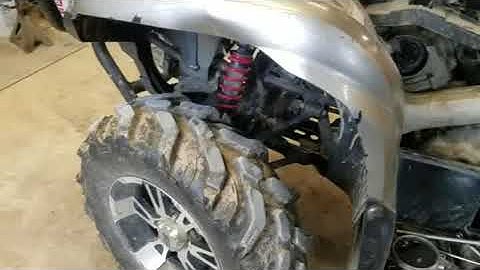 Yamaha Grizzly 700 starting problems fix