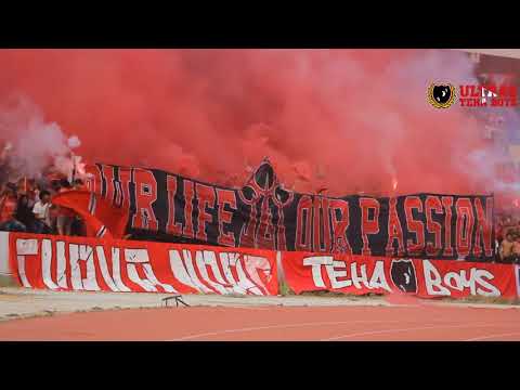 فيديو حضور تيحا بويز في أول مبارة رسمية للفريق في الدوري بحضور الجمهور