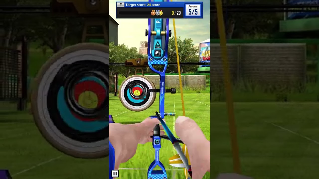 Archery King - IOS IPhone cell phone game.