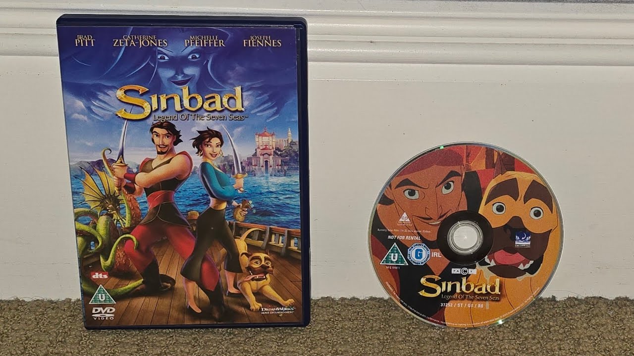 Sinbad Legend Of The Seven Seas UK DVD Walkthrough (2003)