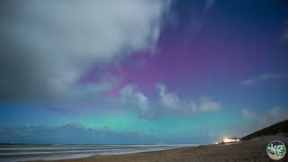 Poollicht Egmond aan Zee 25-11-2023 (timelapse)