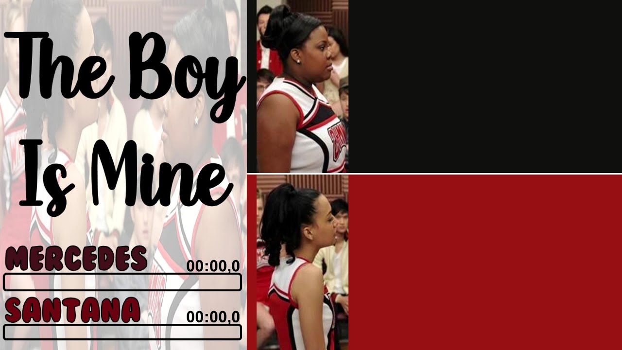Glee - The Boy is Mine | Line Distribution + Lyrics