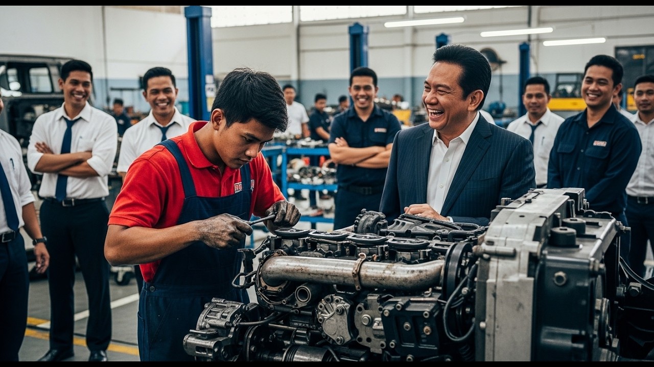 Ayusin Mo ang Truck na Hindi Kayang Ayusin ng Iba Dobleng Bayad ang Hatid — Napatigil ang Milyonaryo