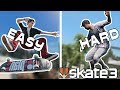 Skate 3: ZexyZek vs Nightspeeds Spot Battles | EASY vs HARDCORE