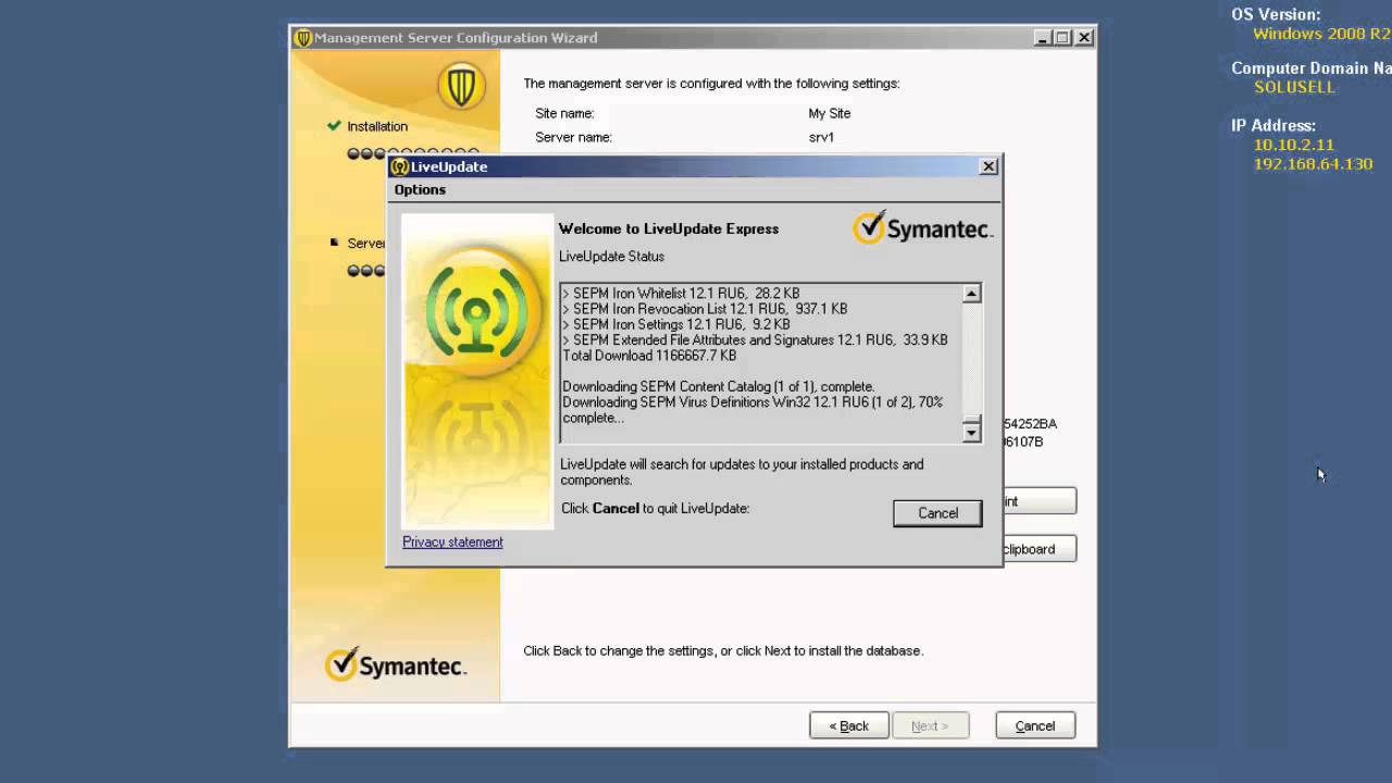 symantec endpoint protection 12.1.6
