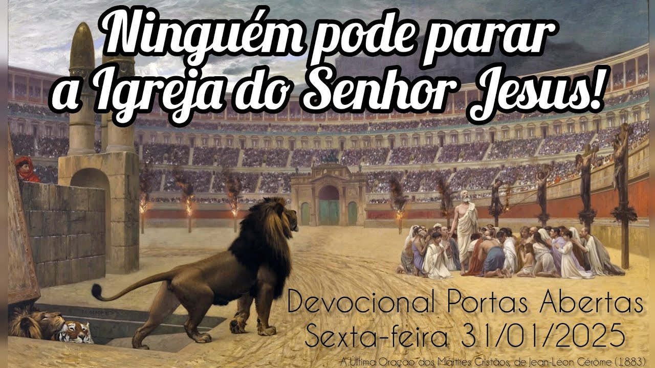 NINGUÉM PODE PARAR A IGREJA DO SENHOR JESUS - YouTube