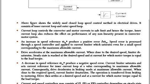 Control Of Electric Drive Part- II