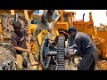 We are the master of heavy machinery | Caterpillar D8k final drive tube making strange cracking