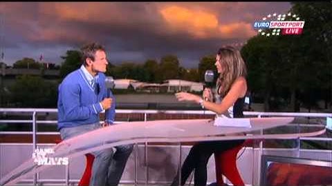 Novak Djokovic and Juan Martin Del Potro- day 6 ( Roland Garros 2011)