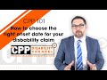 CPP Disability | How to choose the right onset date for your claim