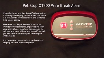 Hidden Fence of MN OT300 Wire Break Alarm