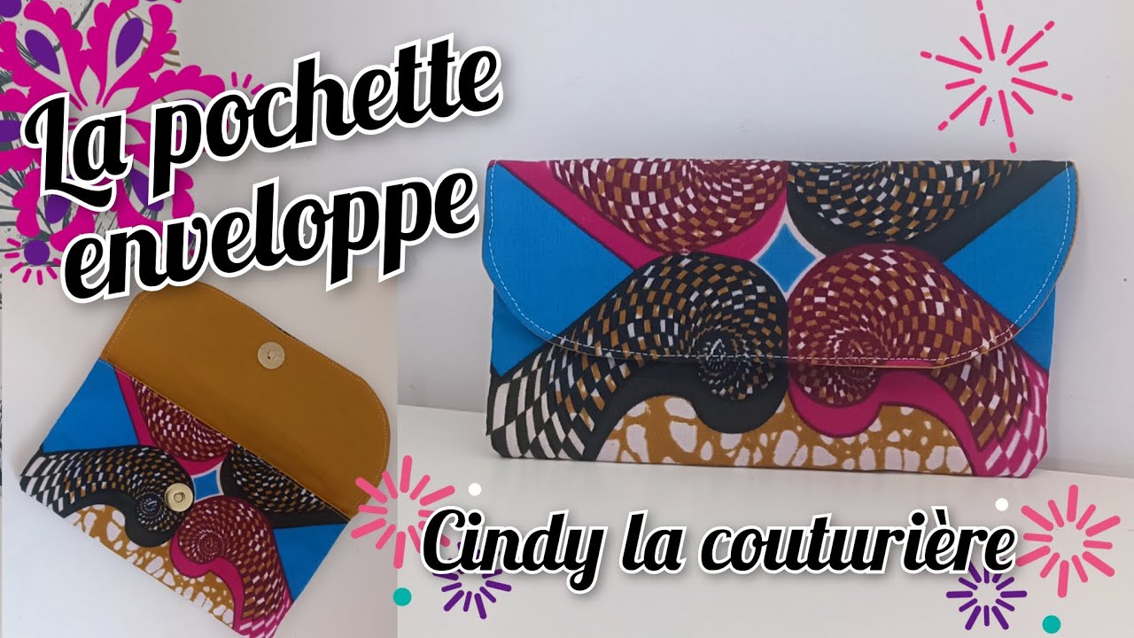 Tuto couture facile ~ Coudre une pochette pour stylos ~ Cindy la couturière  ~ tuto pour débutant 