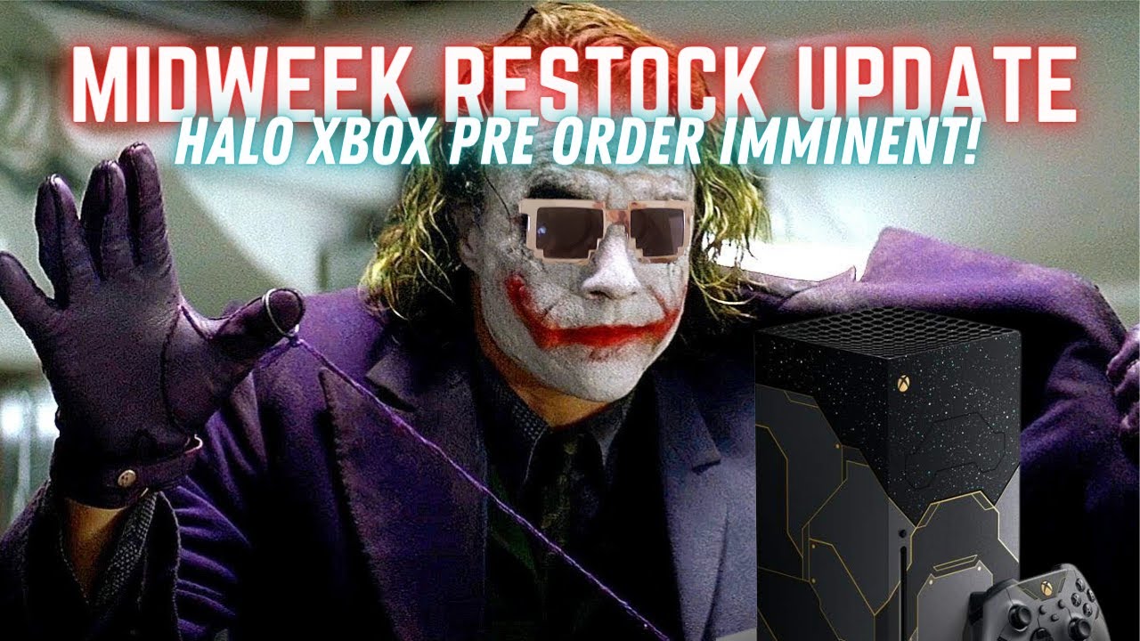 HALO XBOX THIS WEEK? Ps5 restock updates 1VideoGameDude YouTube