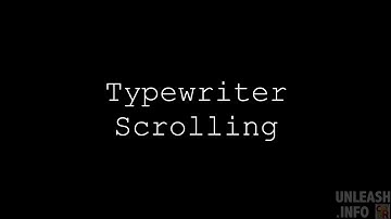 Typewriter Scrolling in Scrivener