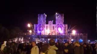 Hellfest 2012 Cathédrale entrée pyrotechnie