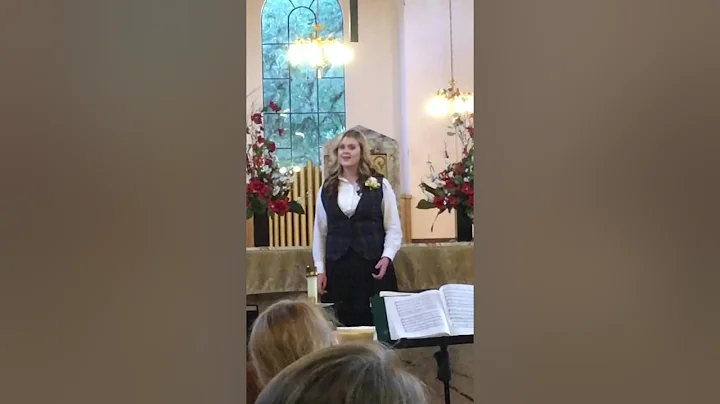 Brittany Knight Sings "Donde Lieta Usci"