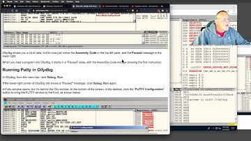 Hacking PuTTY with OllyDbg