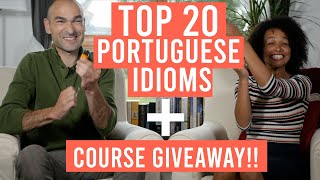 TOP 20 Funniest Portuguese Idiomatic Expressions &amp; Course Giveaway