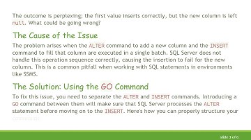 Resolving the Issue: Can