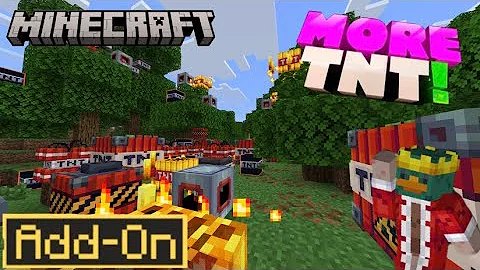 Minecraft addon showcase: More TNT | This will BLOW your mind!