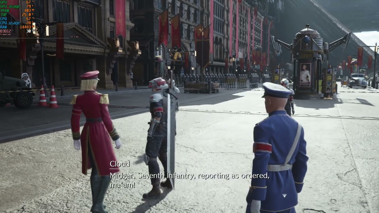 Final Fantasy VII Rebirth | 1080p 25w | ROG Ally Z1 Extreme