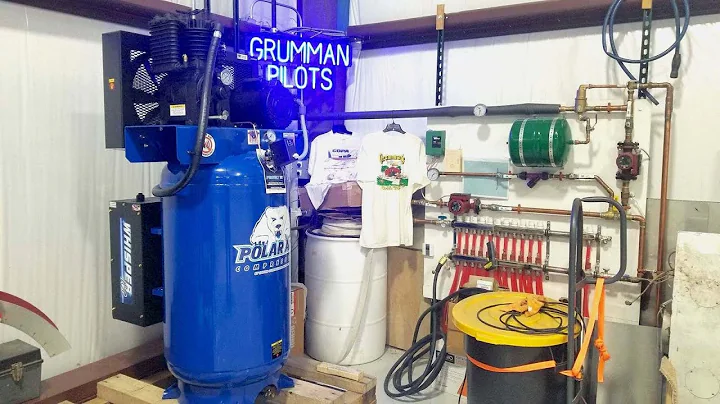 Eaton Polar Air  Quiet Air Compressor - Grumman Style