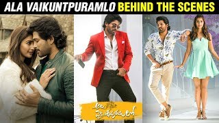 Allu Arjun Superhit Movie Ala Vaikunthapurramuloo  Behind The Scenes | Rashmika | Vijayashanthi